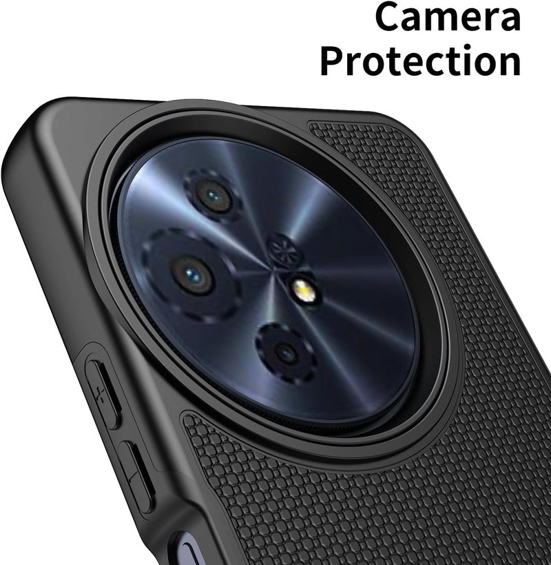 Mocotto for TCL 60 XE NXTPAPER 5G/TCL 50 XL 5G Case with Tempered Glass Screen Protector,Dual Layer Heavy Duty Shockproof Protection (Black) - Image 5
